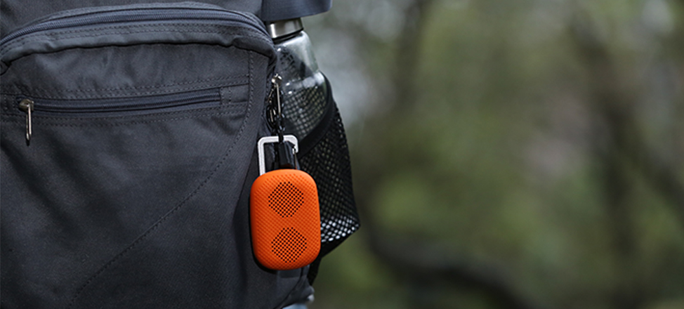 Portable Clip to Go Speaker for backpack