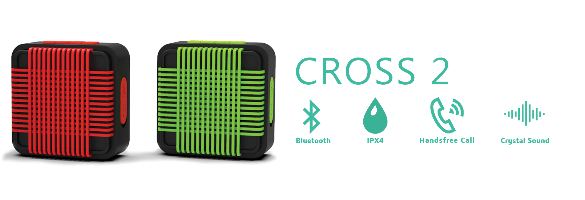 Cross2 Portable Bluetooth Speaker