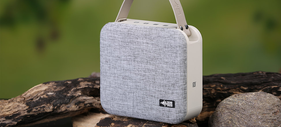 Hyper Crafts Portable Bluetooth Home Speaker for living room