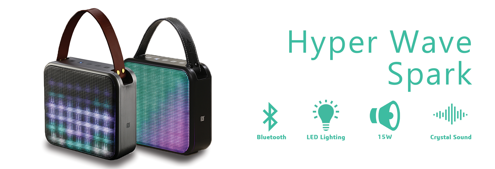 Hype Wave Spark Portable Bluetooth Speaker
