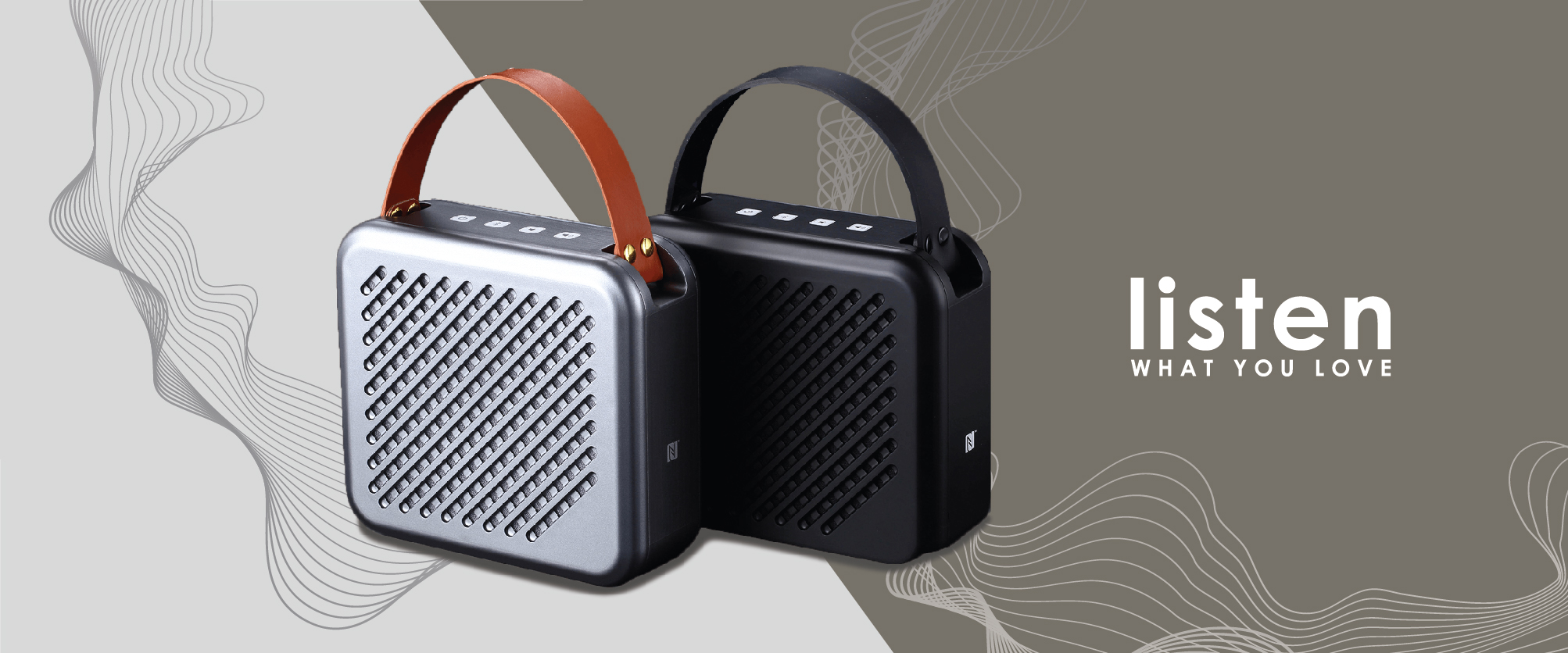 Hyper Wave Portable Bluetooth Home Speaker