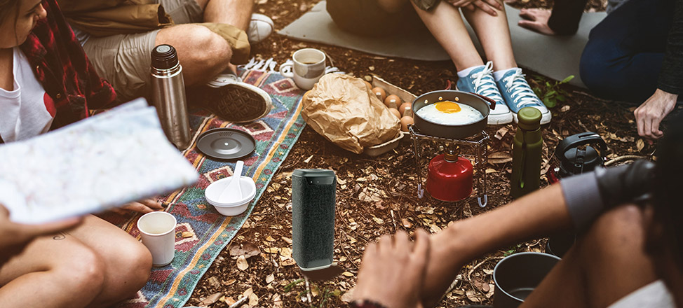 Milch Portable Bluetooth Speaker for camping