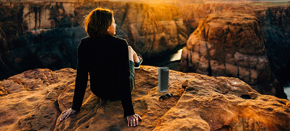 Milch Portable Bluetooth Speaker for hiking