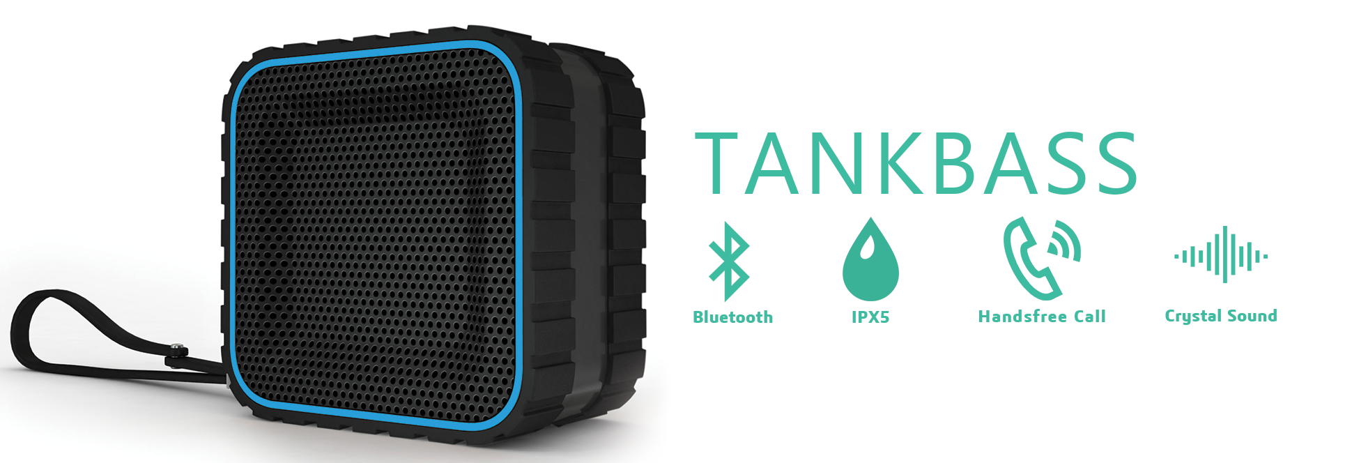 Tankbass Portable Bluetooth Speaker