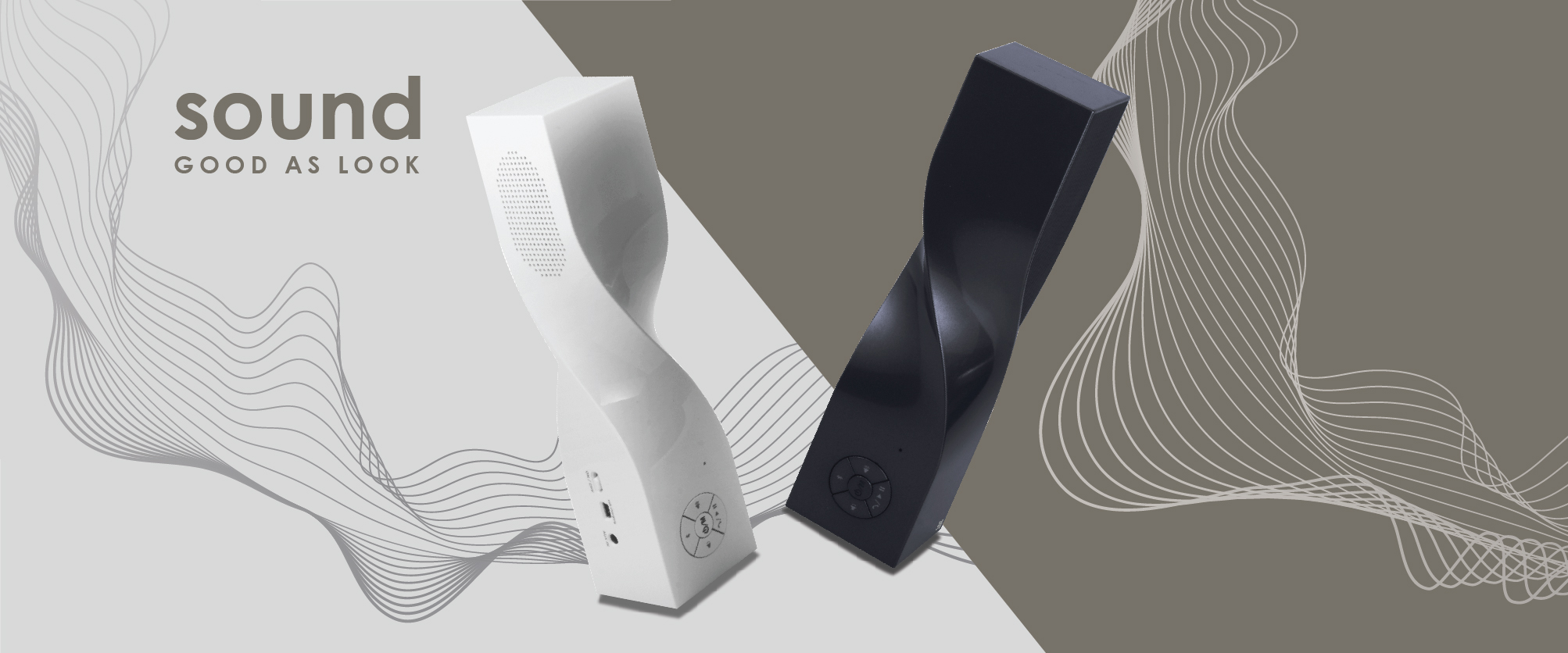 Twist Portable Bluetooth Home Speaker