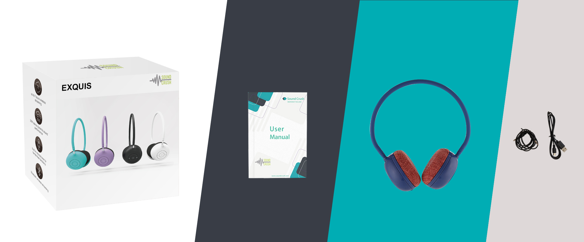Exquis Wireless Headphone